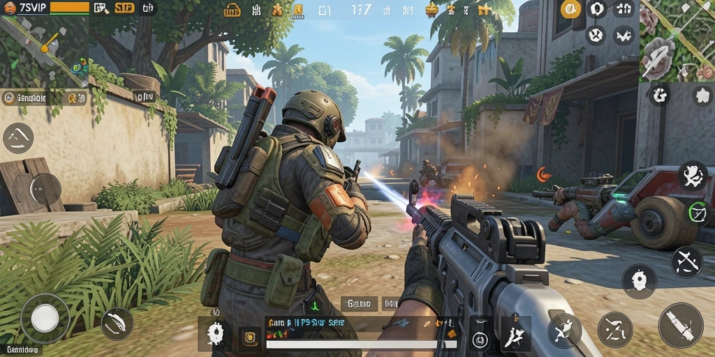 Gameplay TPS yang mendebarkan dan penuh aksi.