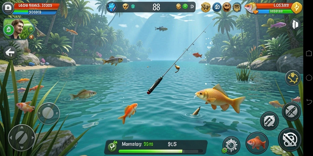 Gameplay seru dari LOS303 yang menampilkan pengalaman memancing yang menakjubkan.