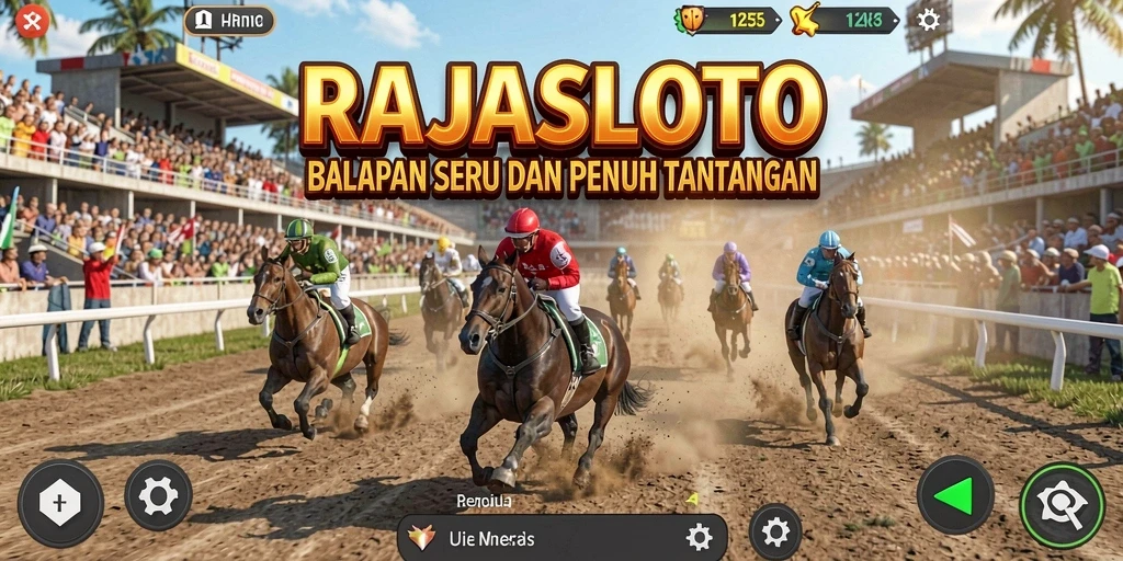 Gameplay Racing yang menegangkan dan penuh aksi.