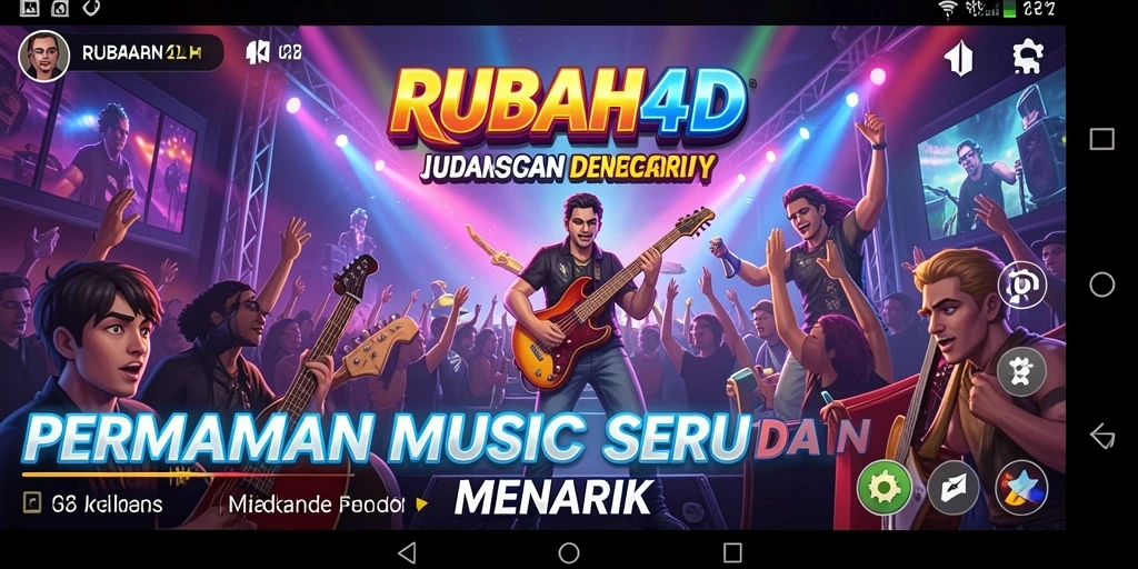 Tampilan gameplay <strong>RUBAH4D</strong> yang menarik dan penuh warna.
